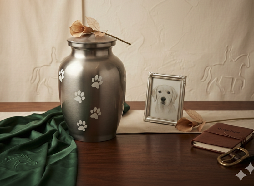 Silver Package urn