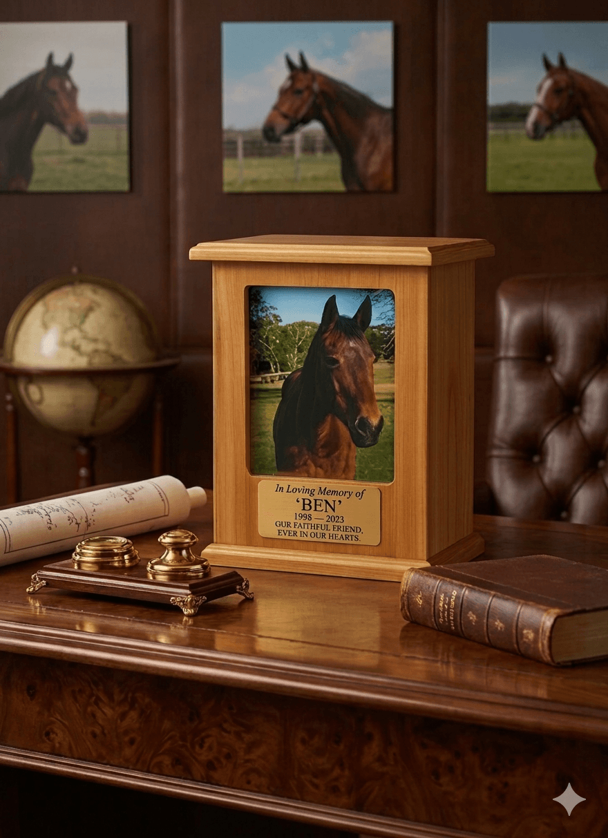 Artisan Legacy Collection bespoke timber urn