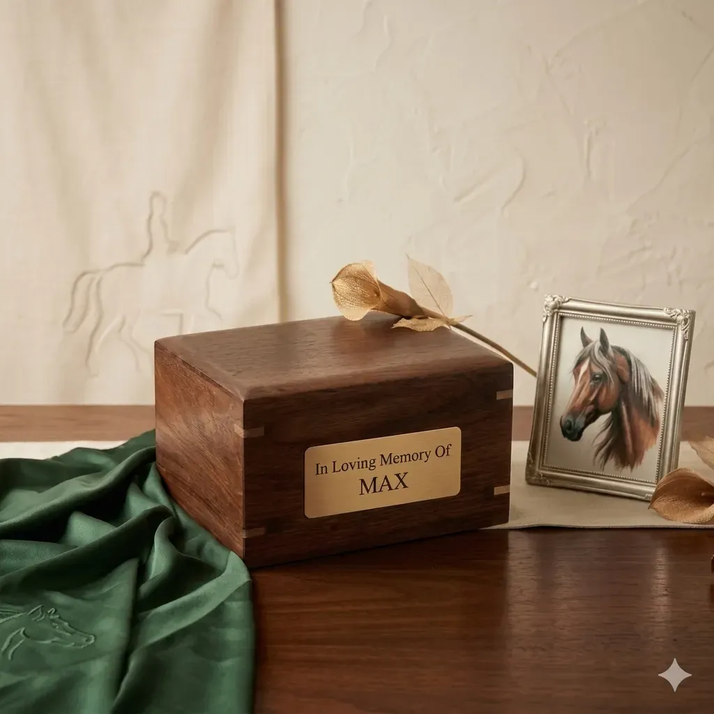 Heirloom Timber Tribute solid hardwood urn