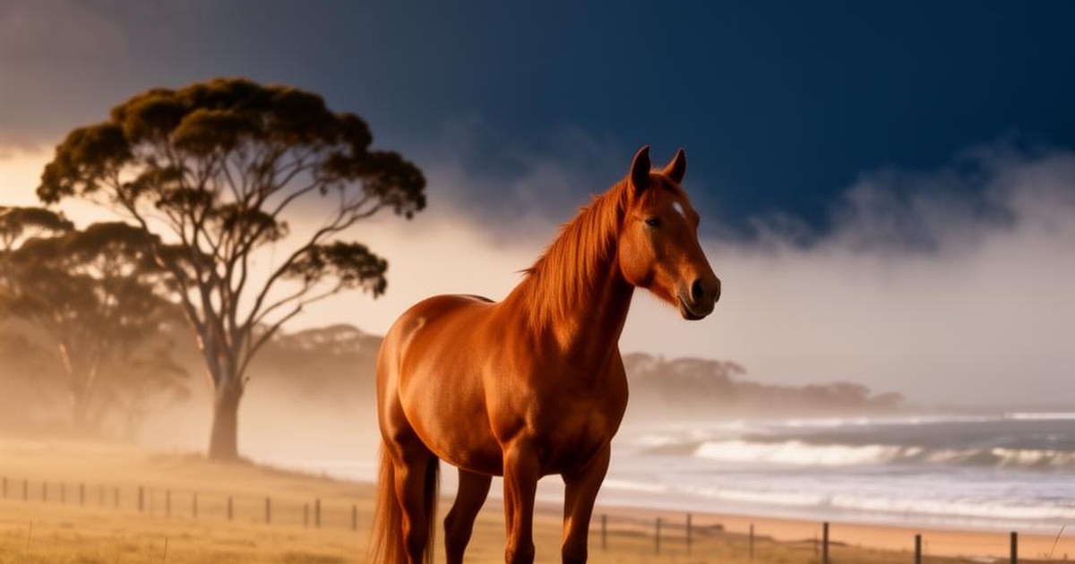 Horses in a paddock — Harbourside equine cremation and removal